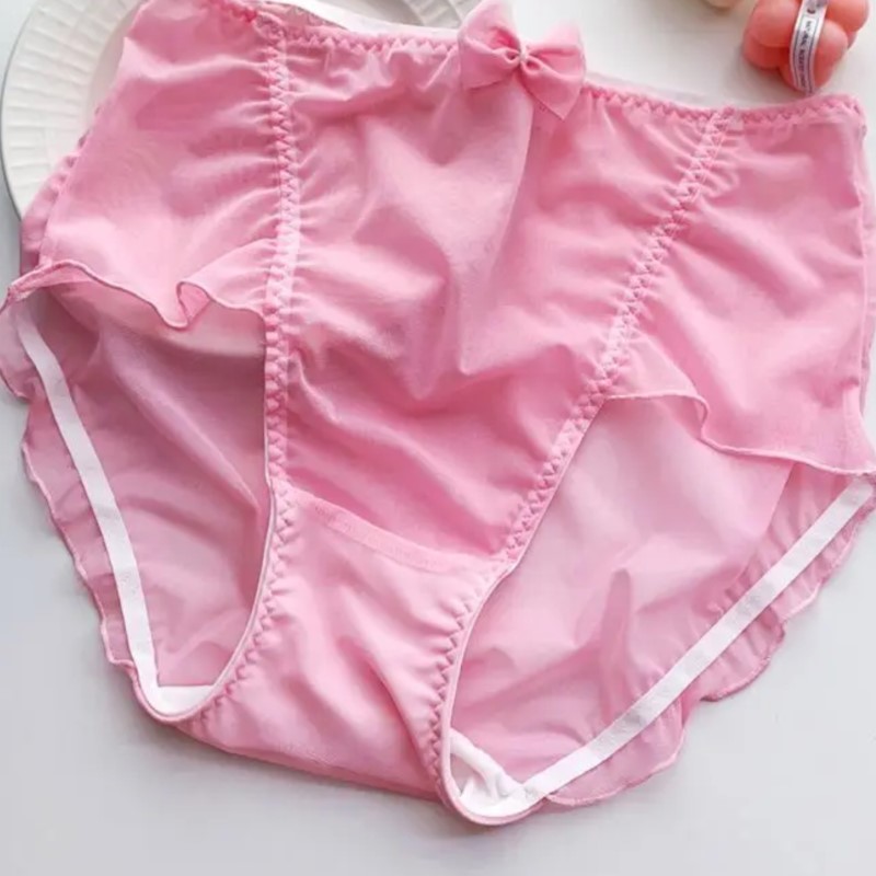 Boxer Brief Pack Cotton - Pembe Kadın Kız Prenses Tarzı Külot