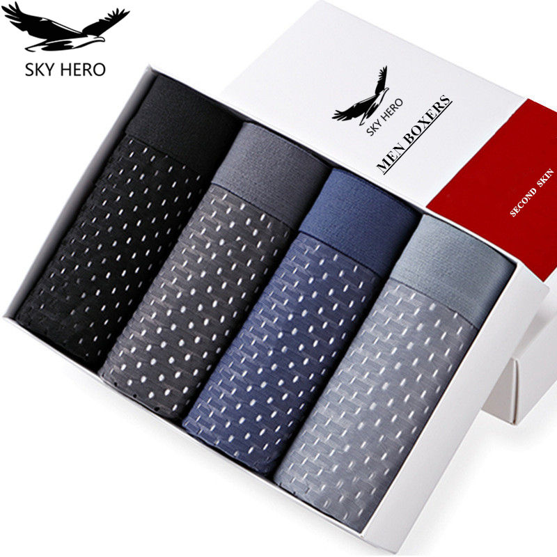 4 adet/grup iç çamaşırı erkek  - Boxer Shorts Modal incelemesi ve fiyatı