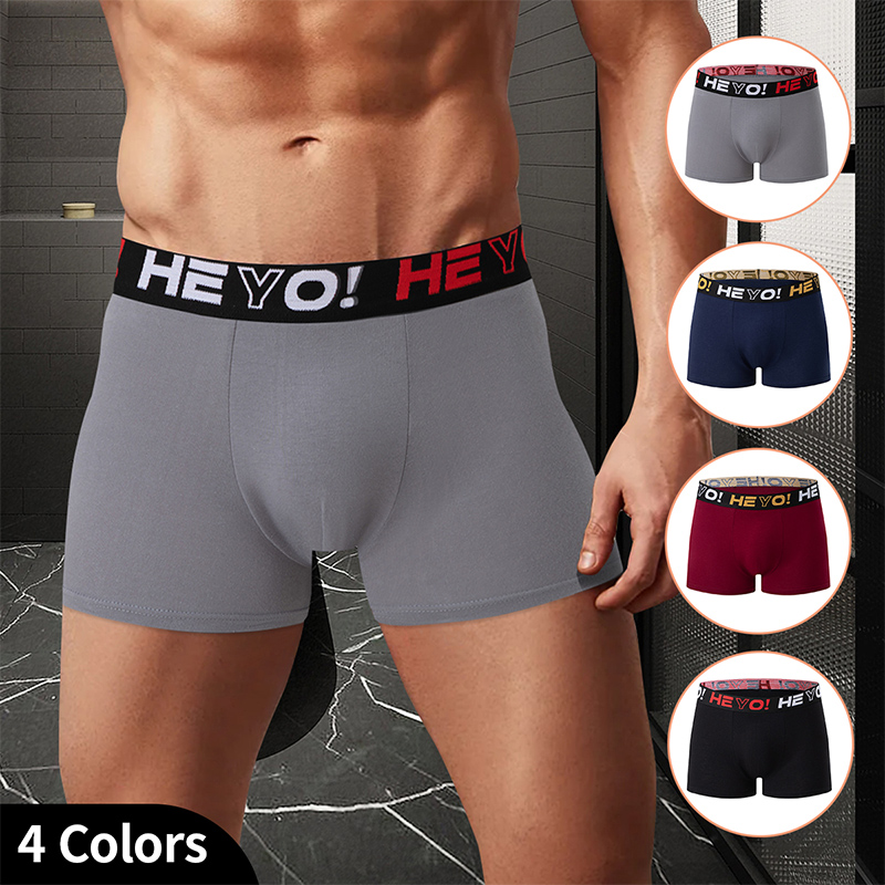4 Parçalı Erkek Düz Renk Pamuk - Boxer Brief Pack Cotton incelemesi ve fiyatı