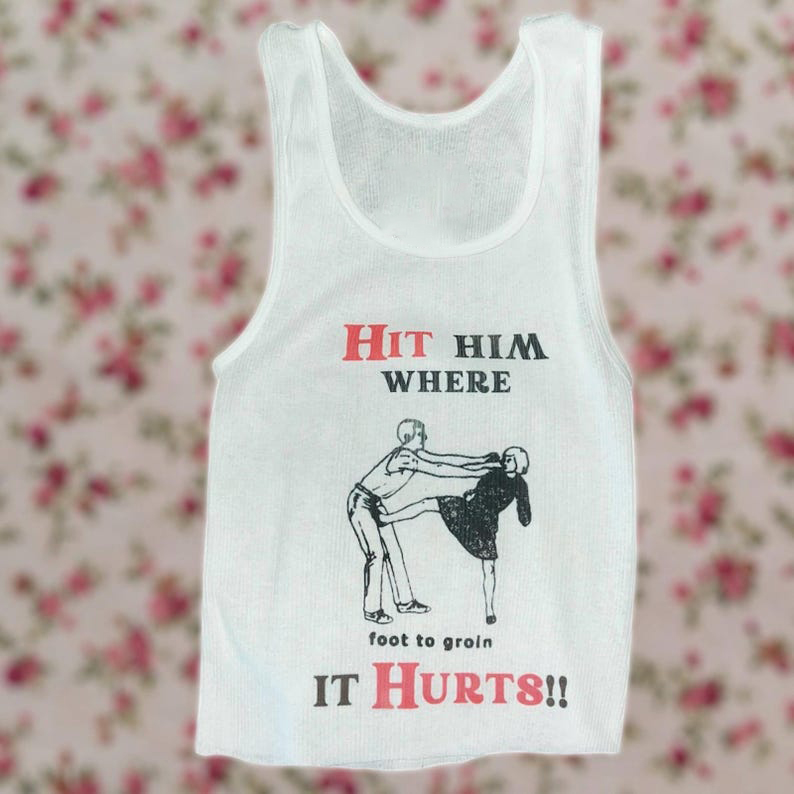 Kendini Savunma Vintage Esinti - Tank Top Ribbed incelemesi ve fiyatı